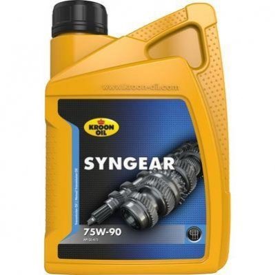 Трансмиссионное масло Syngear GL-4  5 75W-90 полусинтетическое 1 л KROON OIL 02205