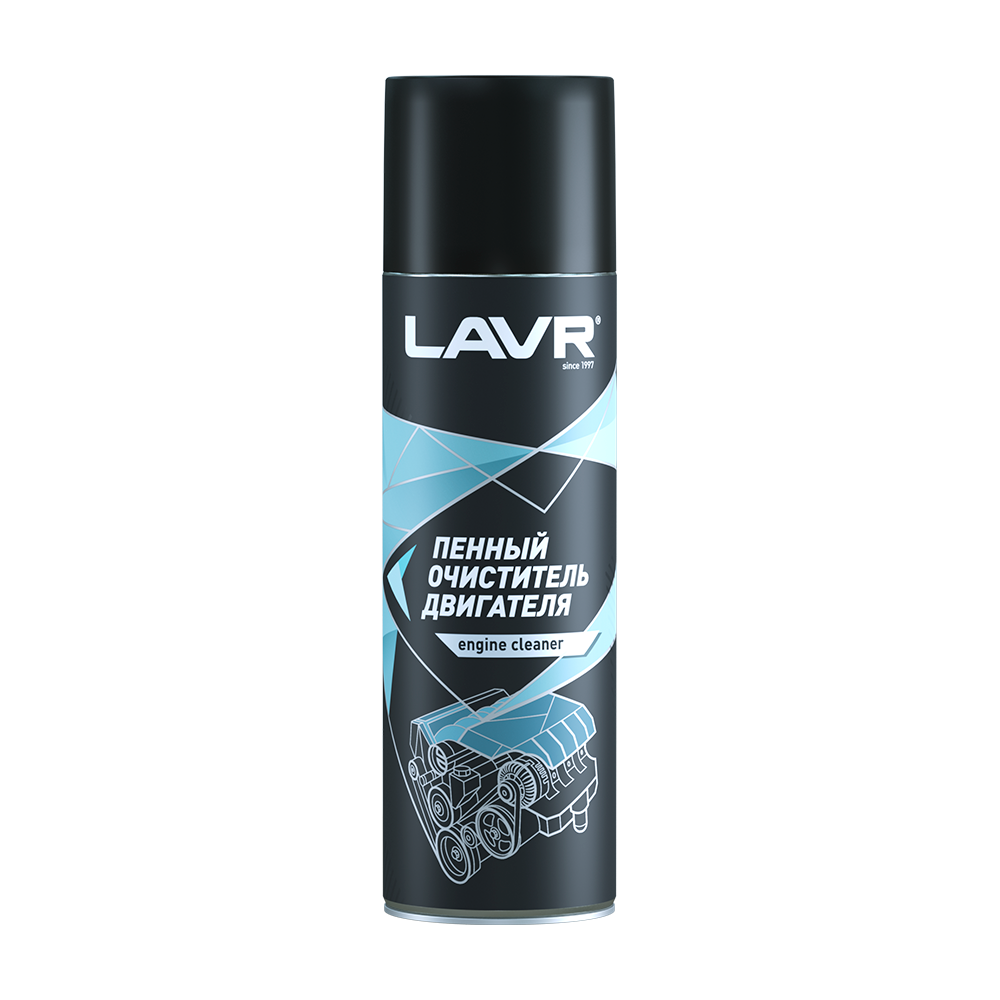 LAVR Пенный очиститель двигателя LAVR, 650 мл / Ln1530